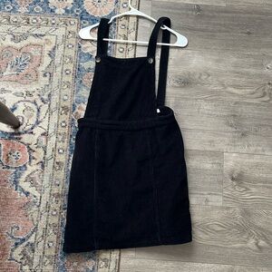 Topshop Velvet Jumper Dress